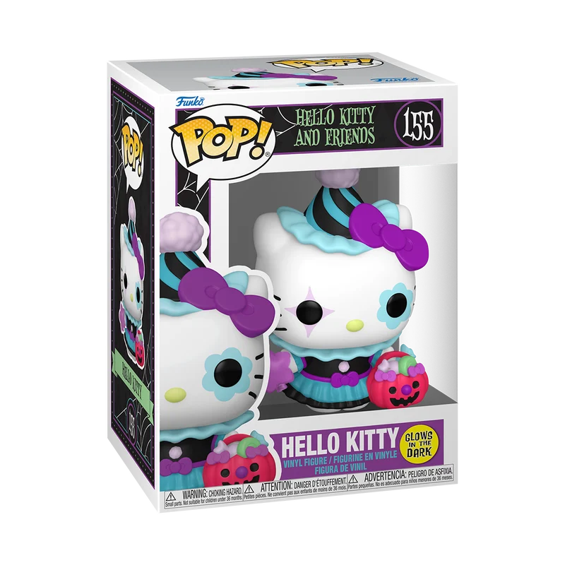 Funko Pop! Animation - Hello Kitty: Hello Kitty Spooky -> Glow in The Dark 156