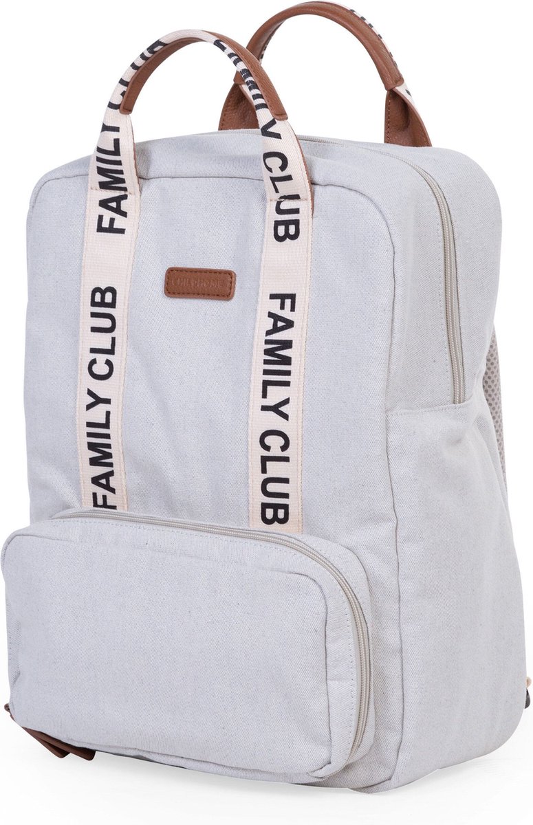 Childhome Verzorgingstas-Rugzak Family Club Signature Off White 52x40x30 cm