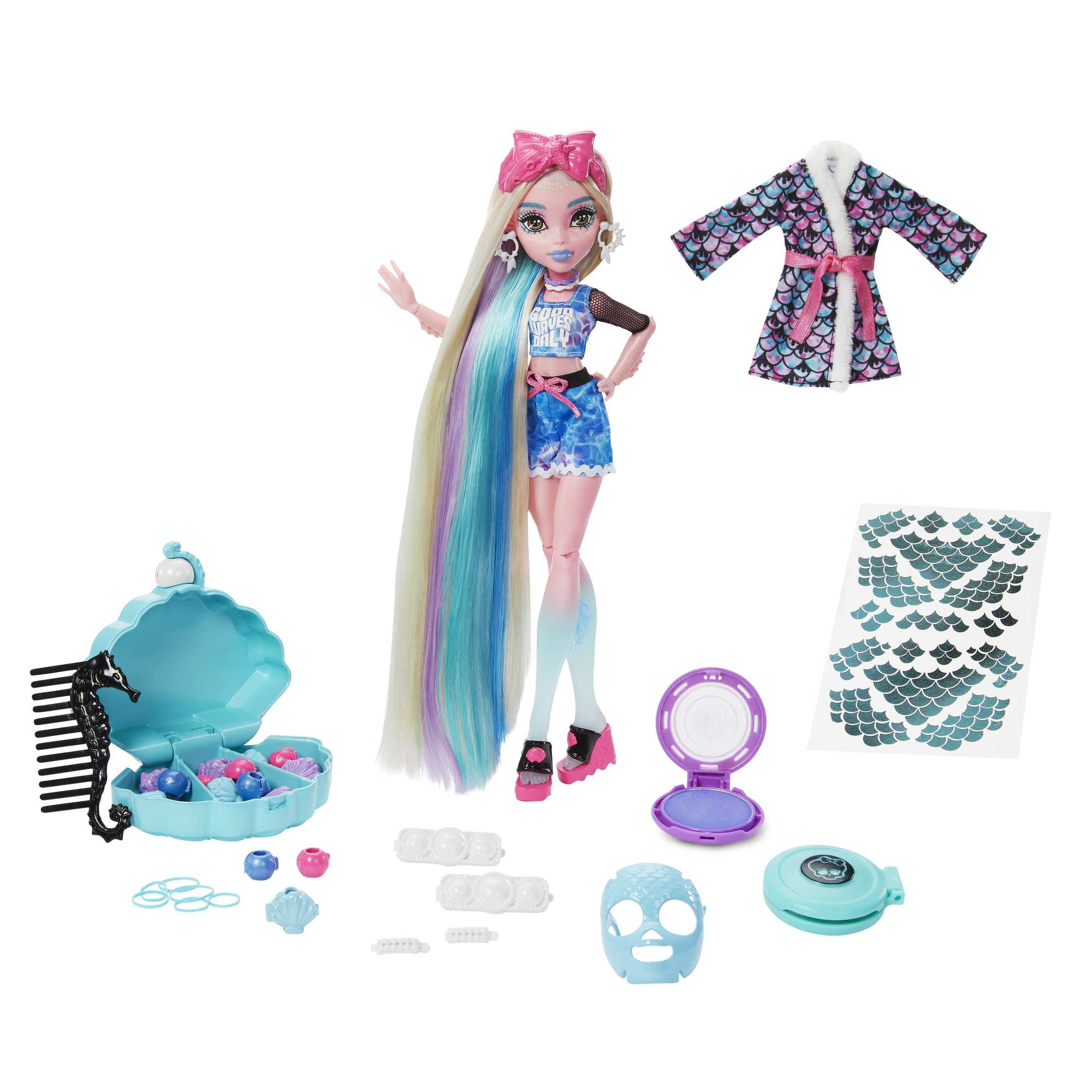Monster High Lagoona Blue Spa pop met Accessoires