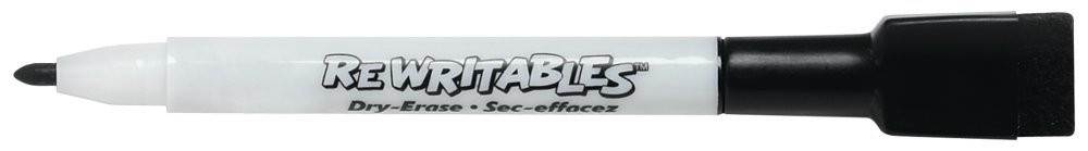 Rexel Markeerstift met Wisser Set van 6 - Fijn - Assorti Kleuren
