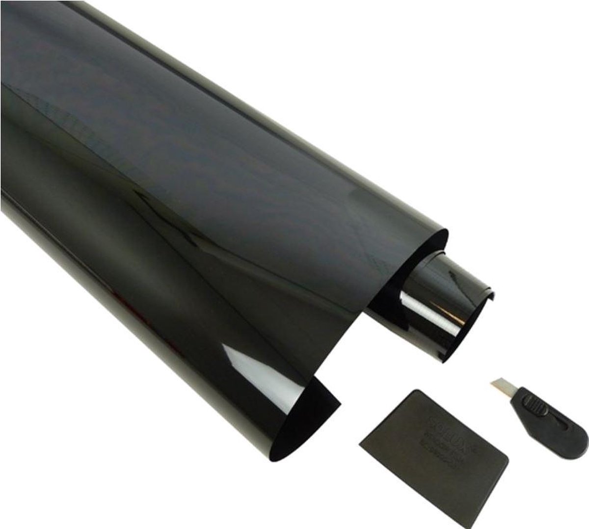 Ruitenfolie lightgrey 35% 300x50 cm