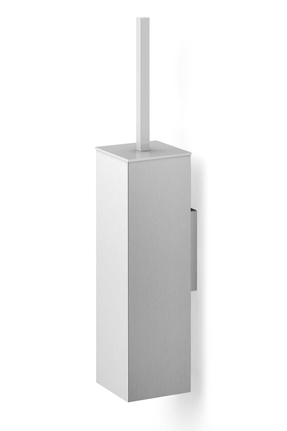 ZACK Carvo Toiletborstel RVS Wandmontage 8x40x8cm