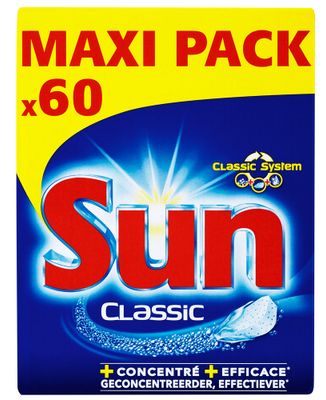 Sun Vaatwastabletten Classic 60 tabs