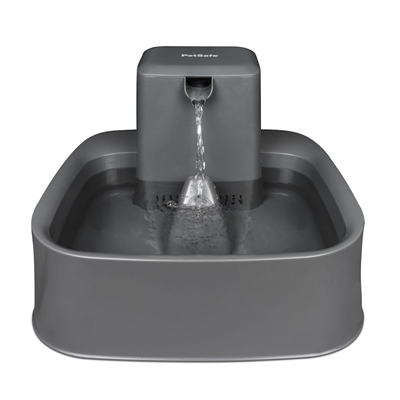 Drinkwell - Pet Fontein - 7,5 Liter Antracietgrijs