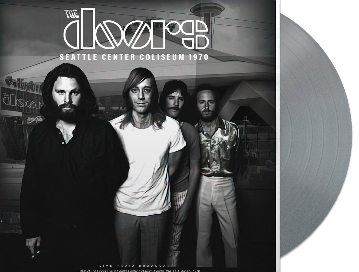 The Doors - Live at Seattle Center 1970 LP The Vinyl Champ - Silver