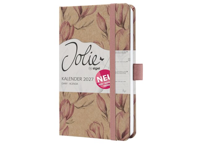 Sigel Agenda 2027 Jolie Pure A6 1week/2pag Magnolia Dreams