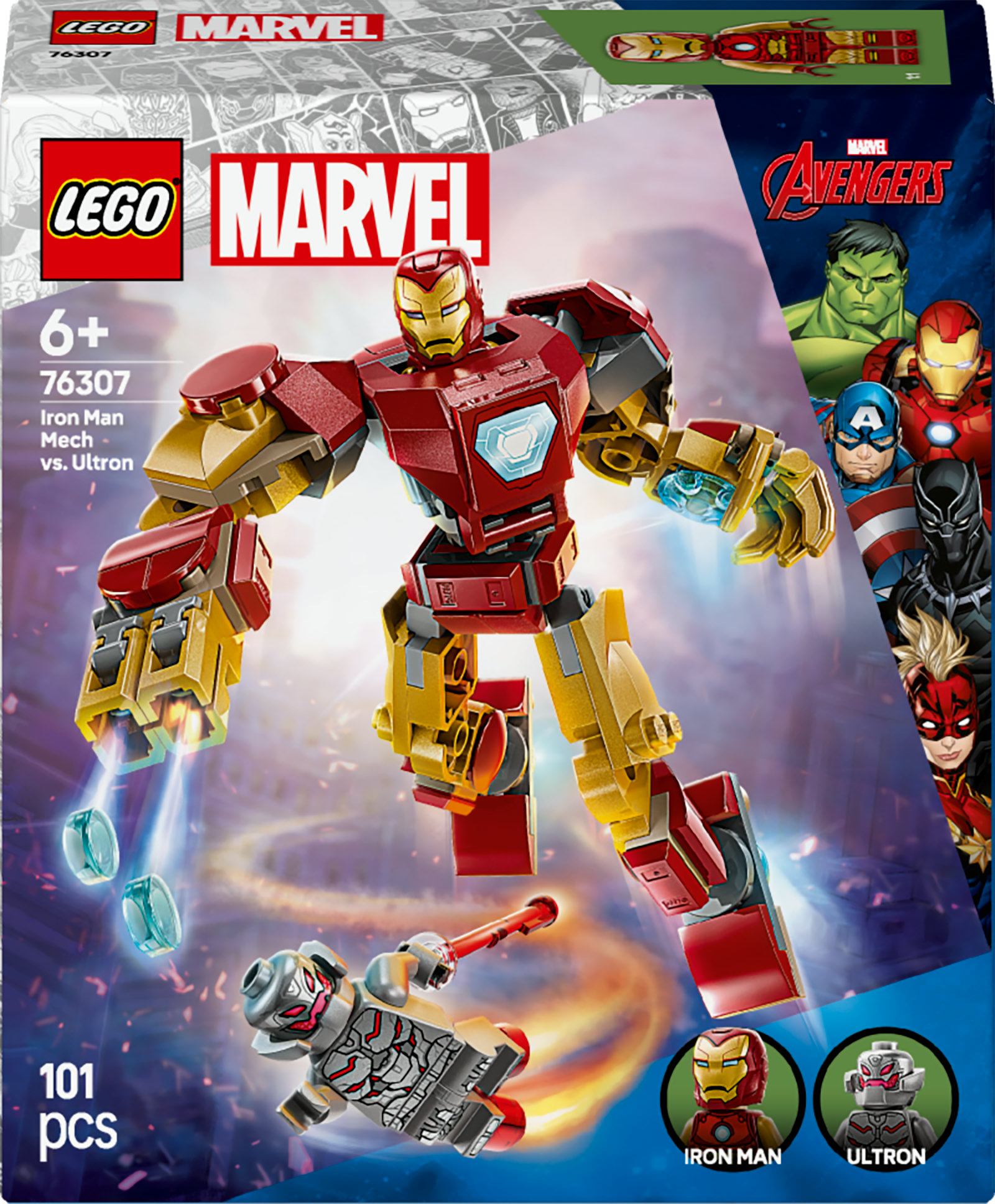 LEGO Super Heroes 76307 Iron man mecha vs. Ultron