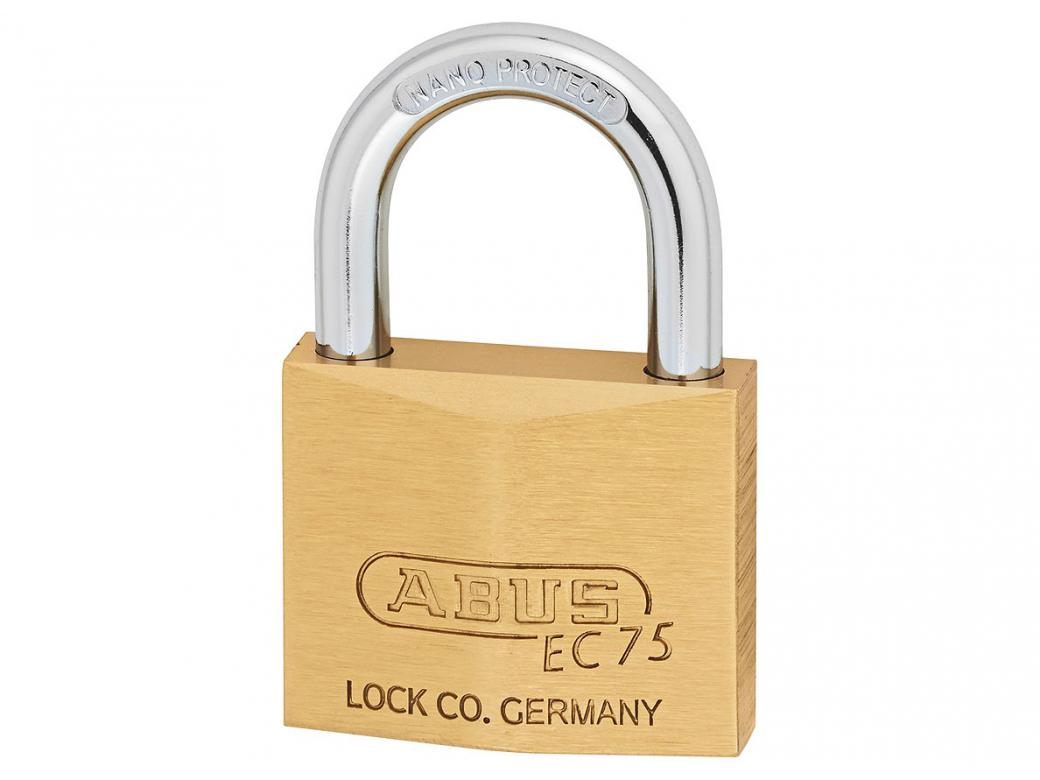 Abus Hangslot met Cilinderslot 75/30C