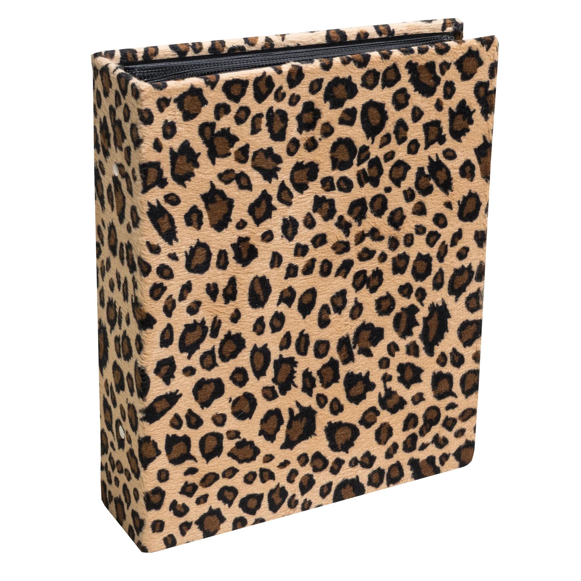 Exacompta Fotoalbum Leopard 60 Insteekhoezen assorti 11x15 cm