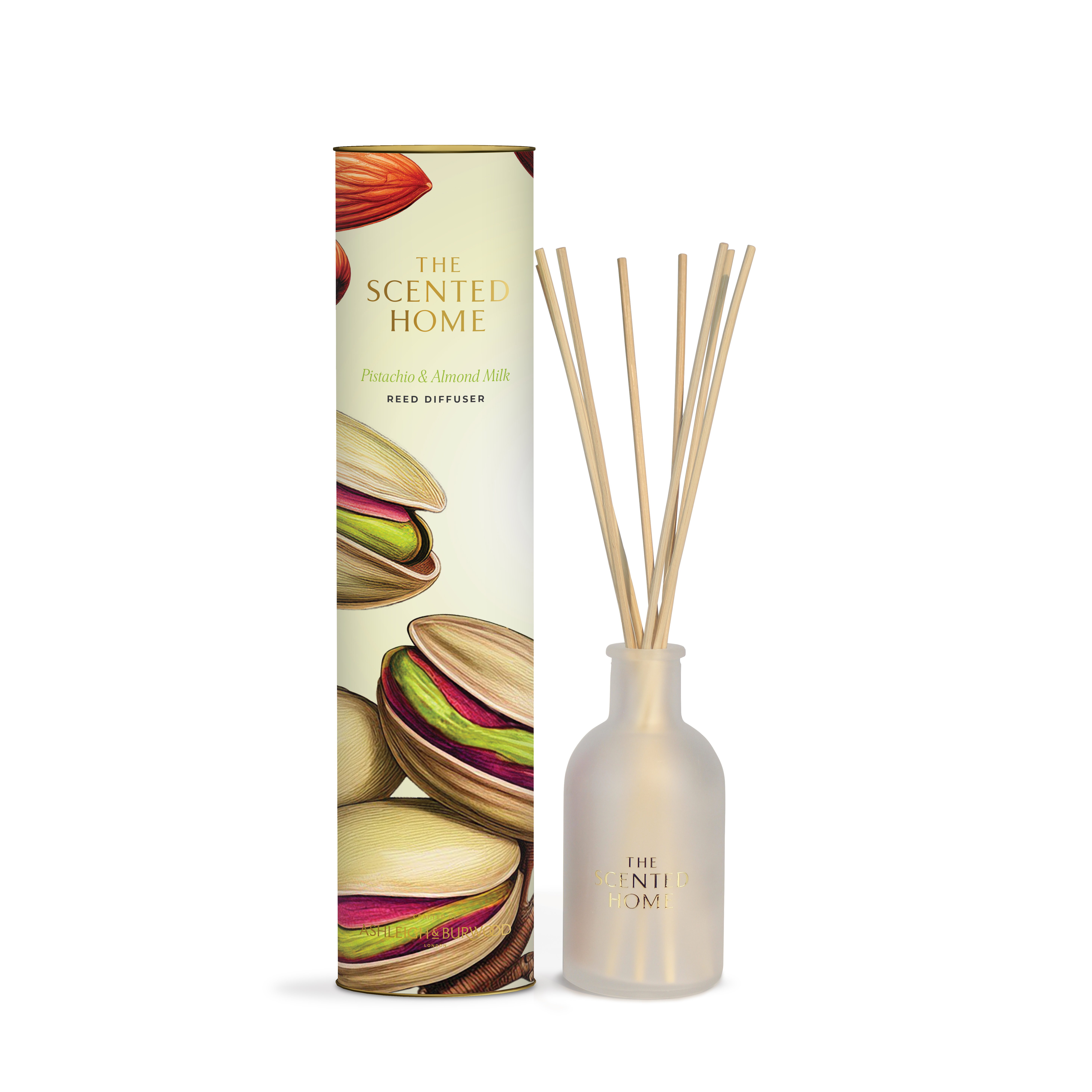 Ashleigh & Burwood Geurdiffuser The Scented Home 150ml Pistachio & Almond Milk