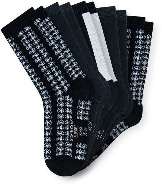 Schiesser Sokken Heren 5 stuks Assorted 1 - maat 39/42