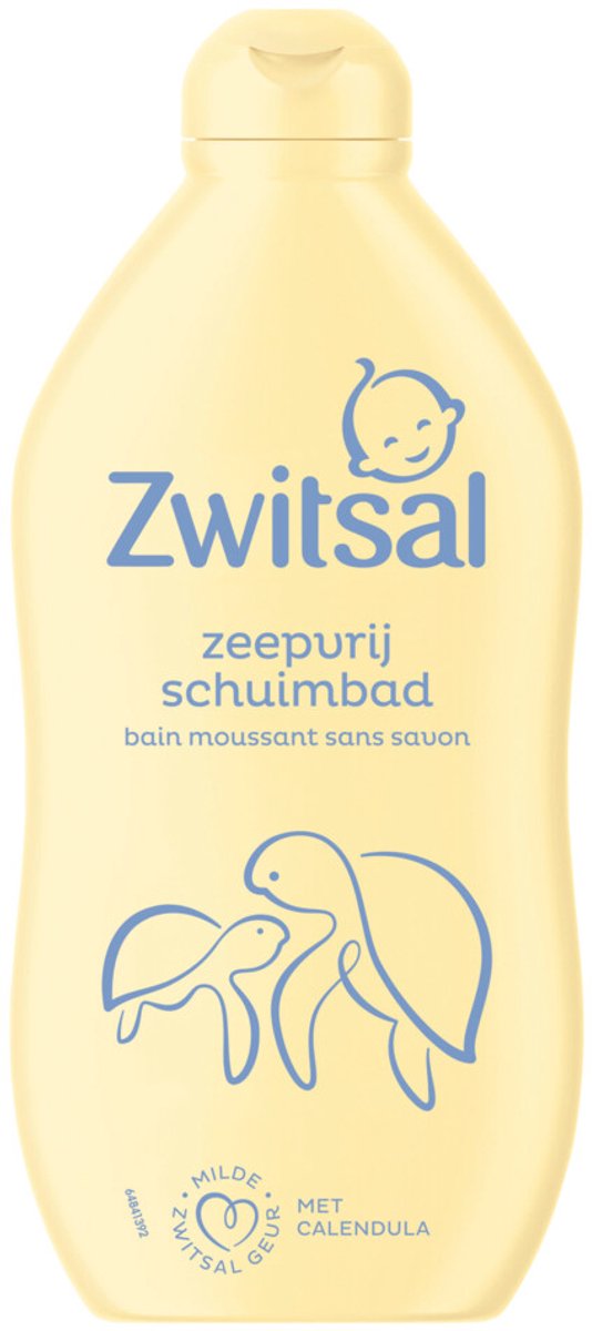 Zwitsal Badschuim Zeepvrij Calendula 400 ml