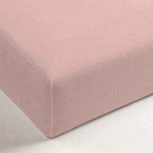HE Baby Hoeslaken Bed Dusty Pink Jersey - 60x120 cm