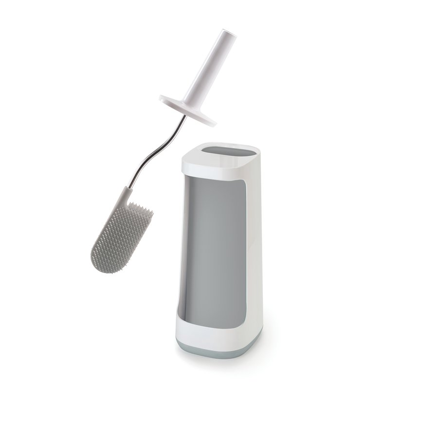 Joseph Joseph Flex Smart Plus Toiletborstel - Grijs/Wit