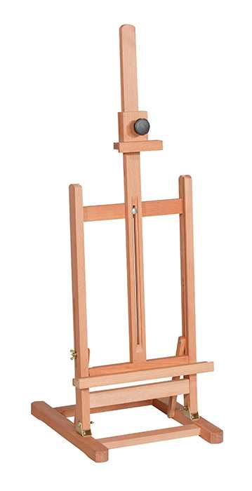MUSEO Tafelezel Ventoux H-Frame 28x33 cm - Beukenhout - Schildersezel