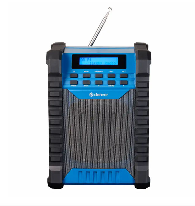 Denver Werfradio WRD-60 DAB+ met Bluetooth