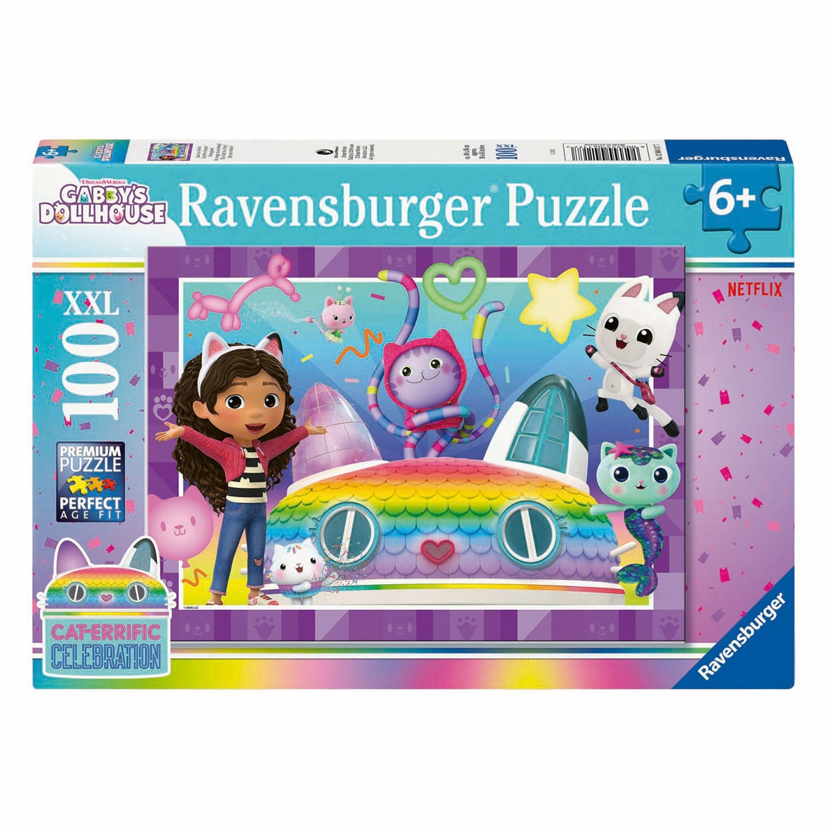 Ravensburger Puzzel XXL Gabby's Dollhouse 100 Stuks