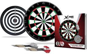 XQ Max Darts Flocked Home Dartbord - met 6 Darts