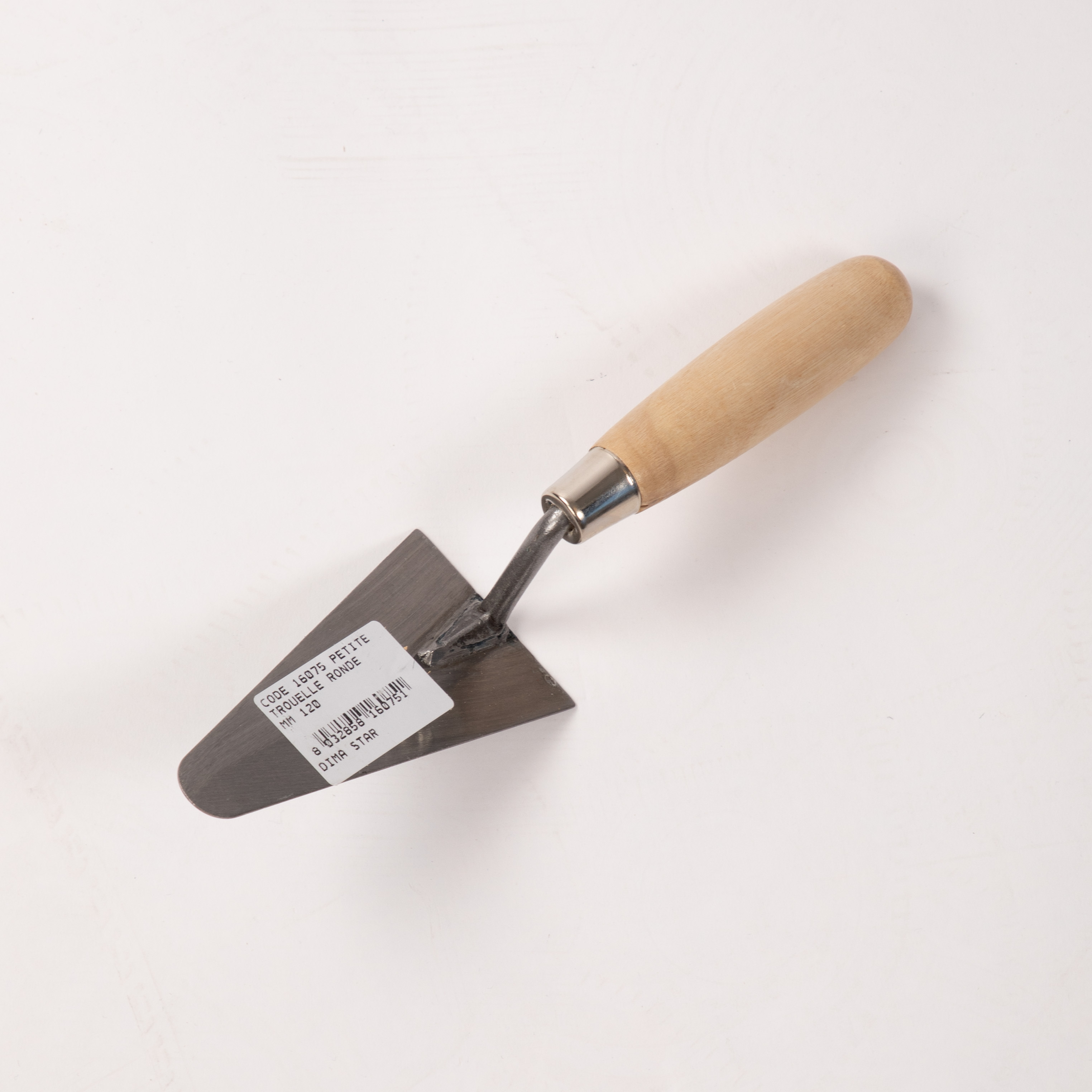 Dima Star Metserstruweel Rond 120 mm Houten Handvat