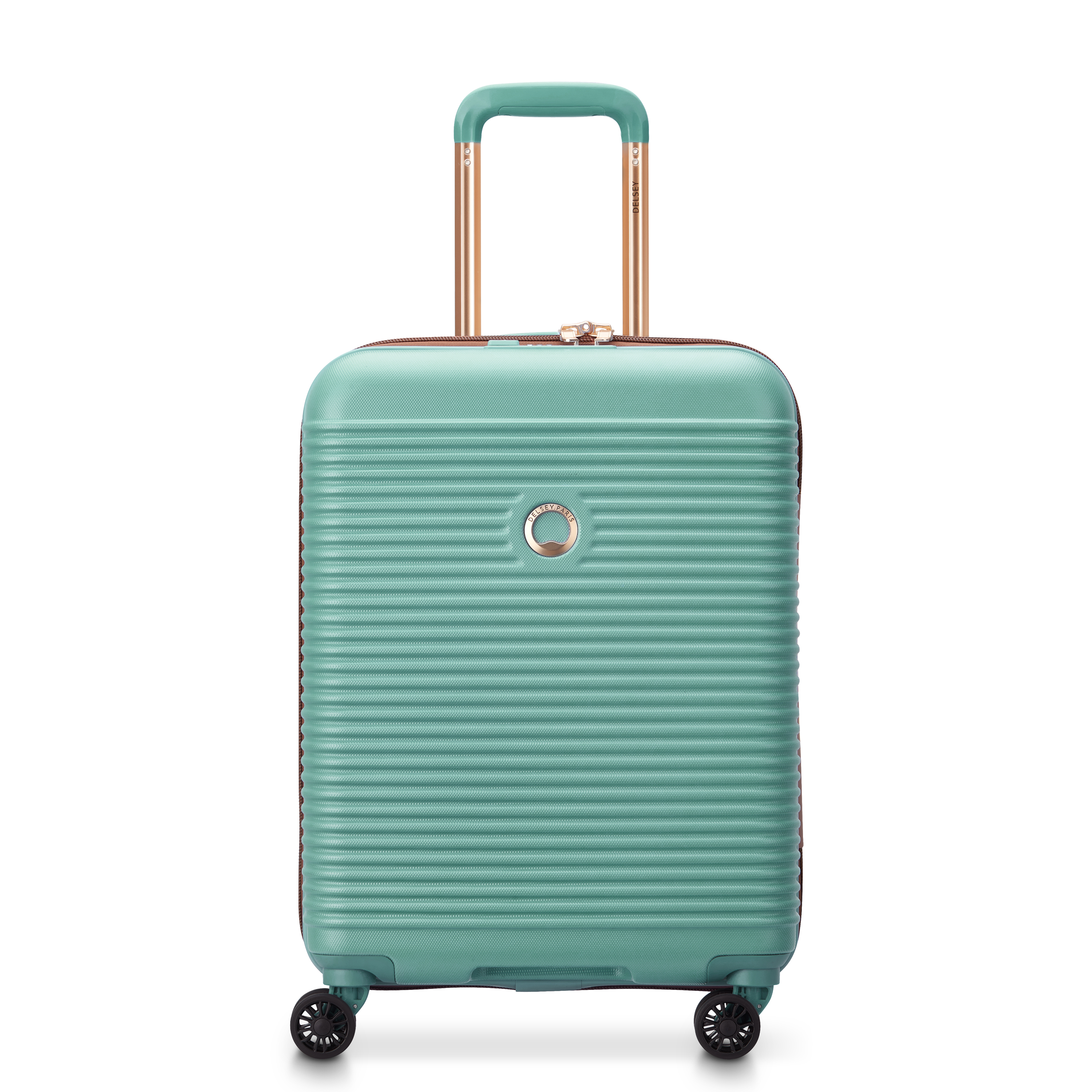 Delsey Freestyle Valies 37l Groen 55x39.5x21 cm