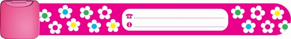 Infoband Kids Flowers Pink