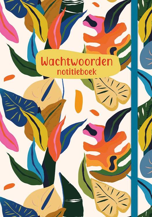 Paperstore Notitieboek Wachtwoorden - Vibrant Jungle