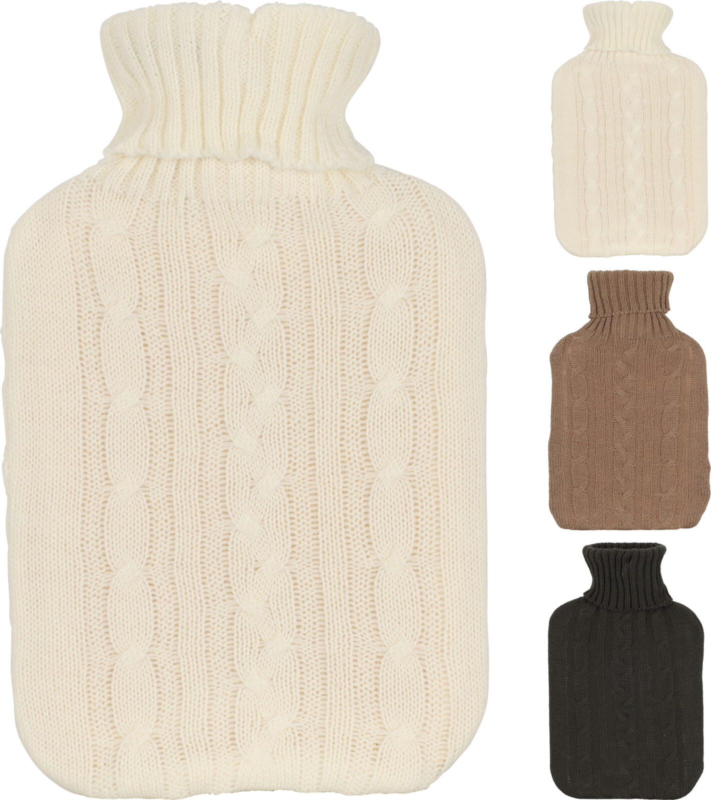 Warmwaterkruik 21x33 cm - assorti - prijs per stuk