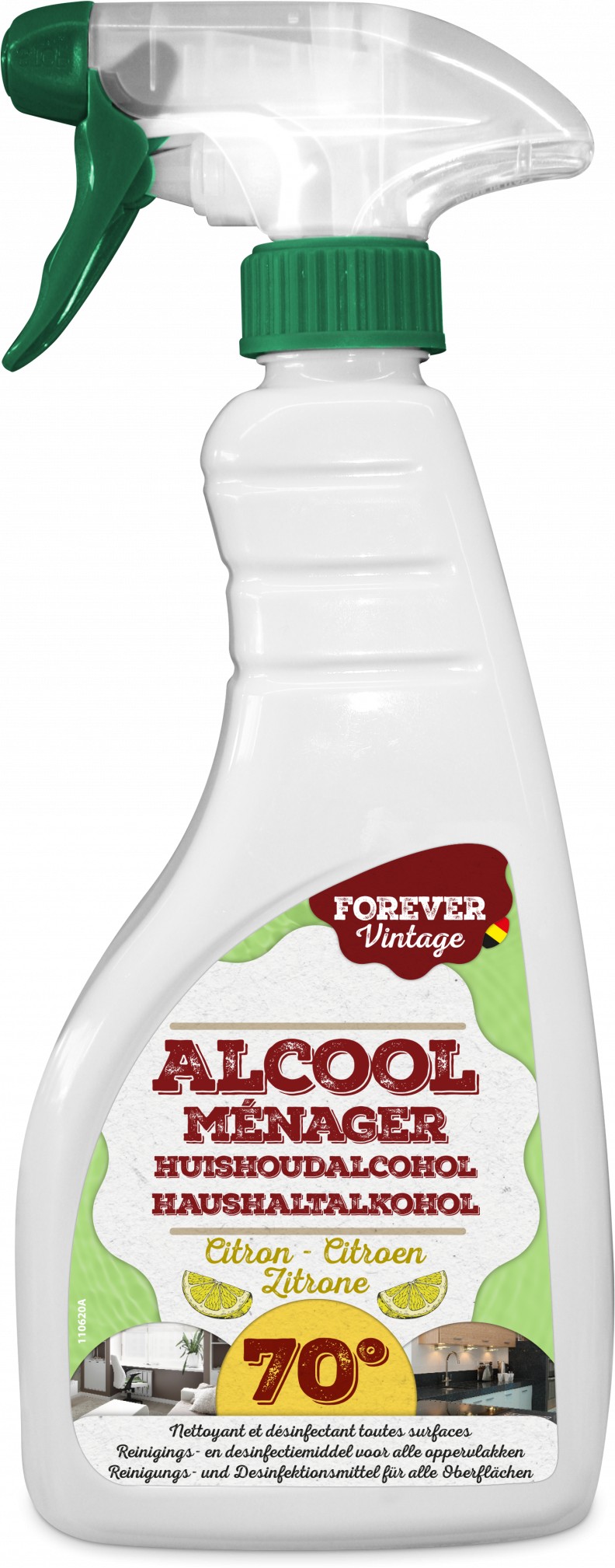 Forever Huishoudalcohol 500 ml Citroen 70 Graden