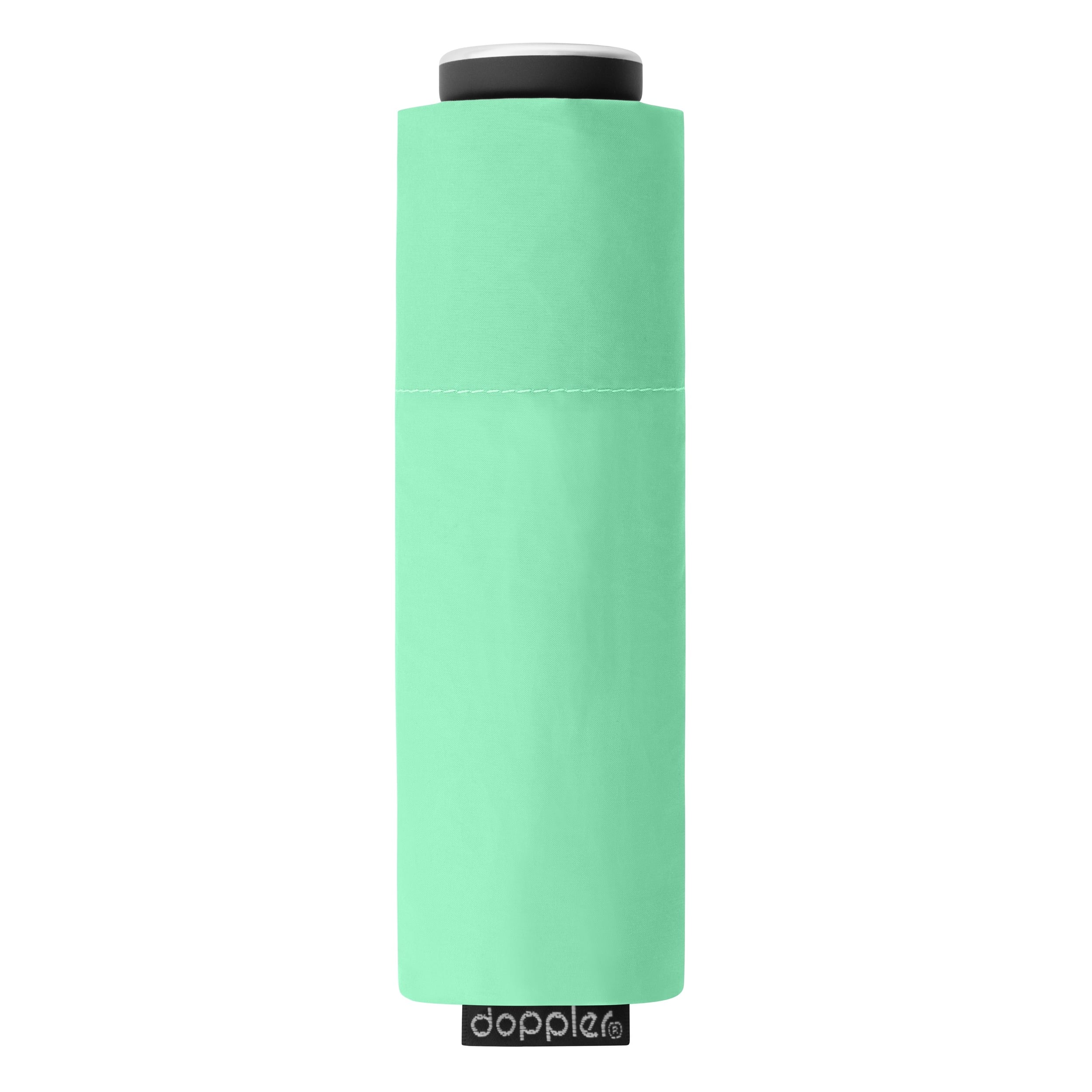 Doppler Paraplu Fiber Mini Compact Munt Groen dia 93cm
