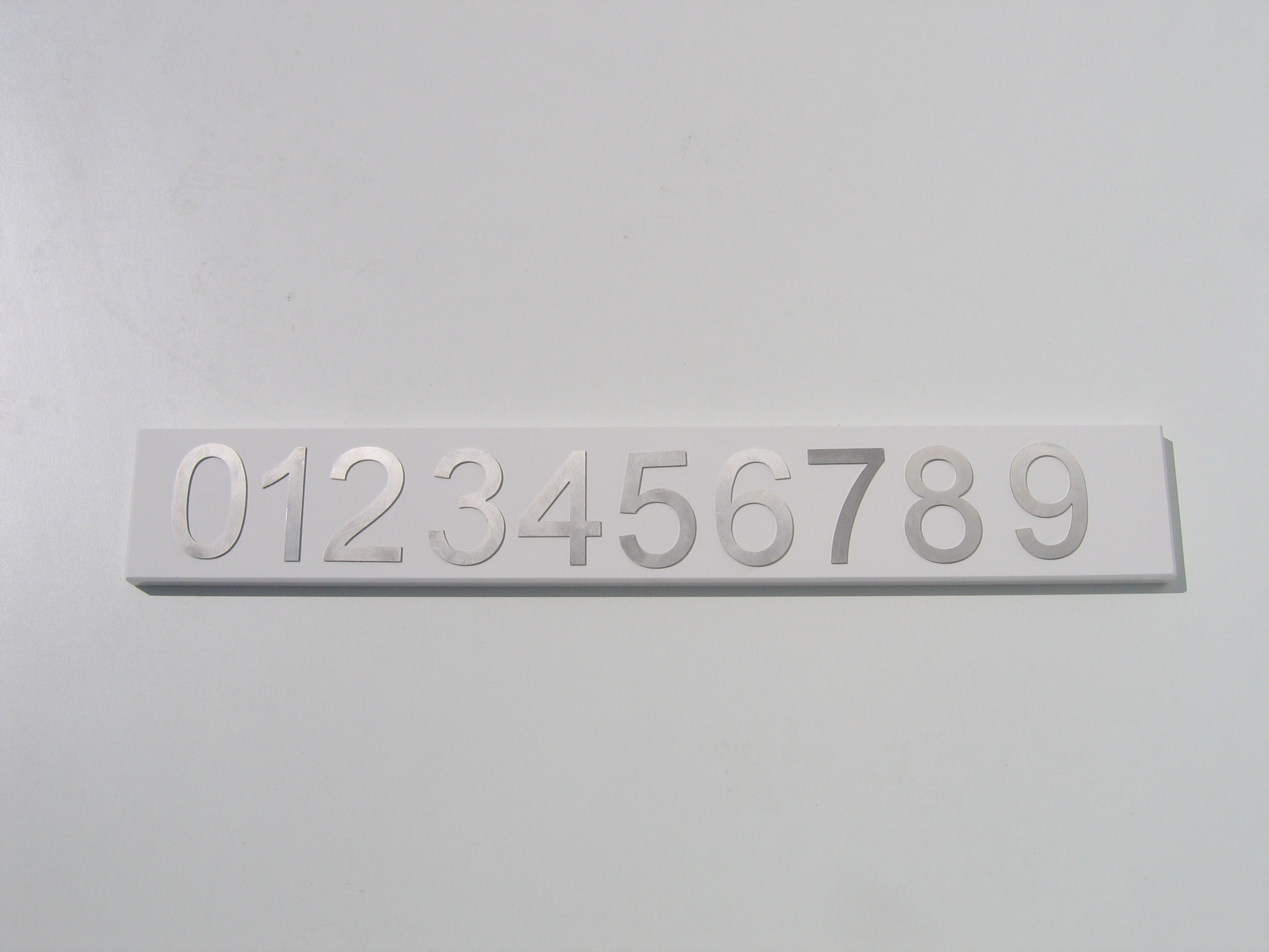 VASP Inox Cijfer om te Kleven - prijs per stuk