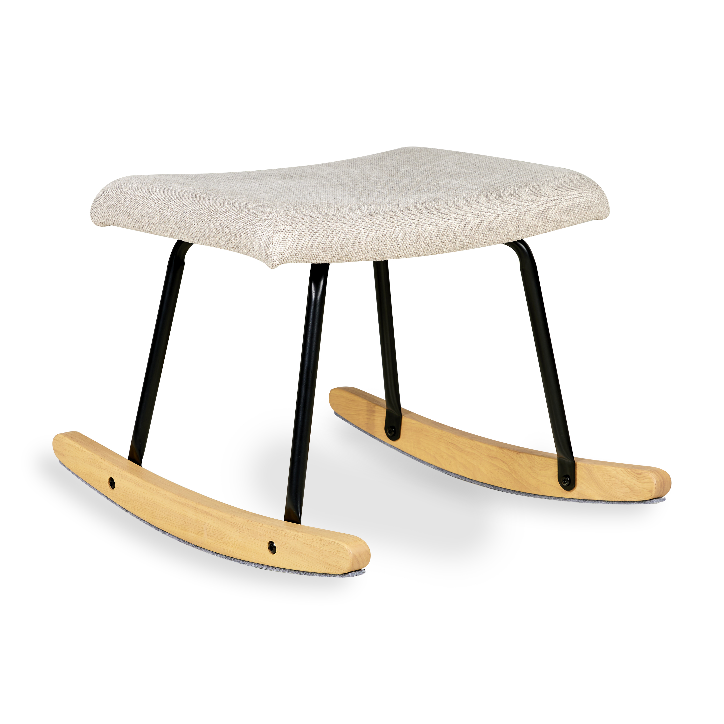 Quax Voetbank Hocker For Rocker Basic Nordic Desert | 5414375201842