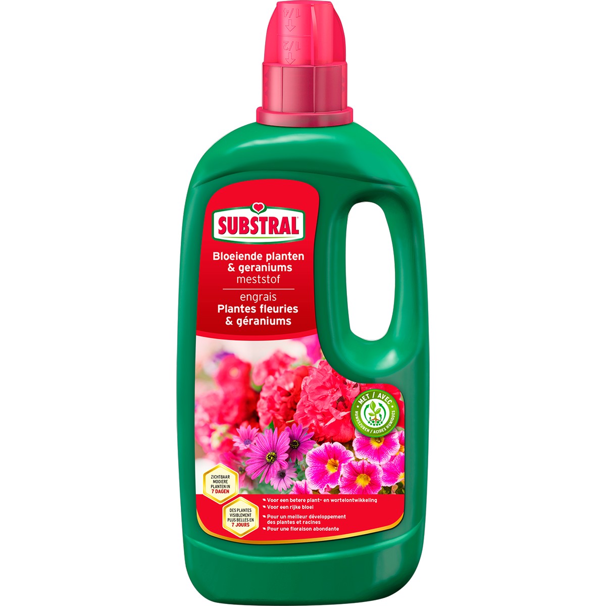 Substral Meststof Balkon- en Terrasplant 1 l - voor Geraniums , Surfinia's, ...