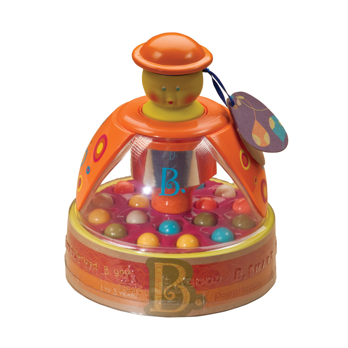 B.Toys Poppitoppy Tol met balletjes
