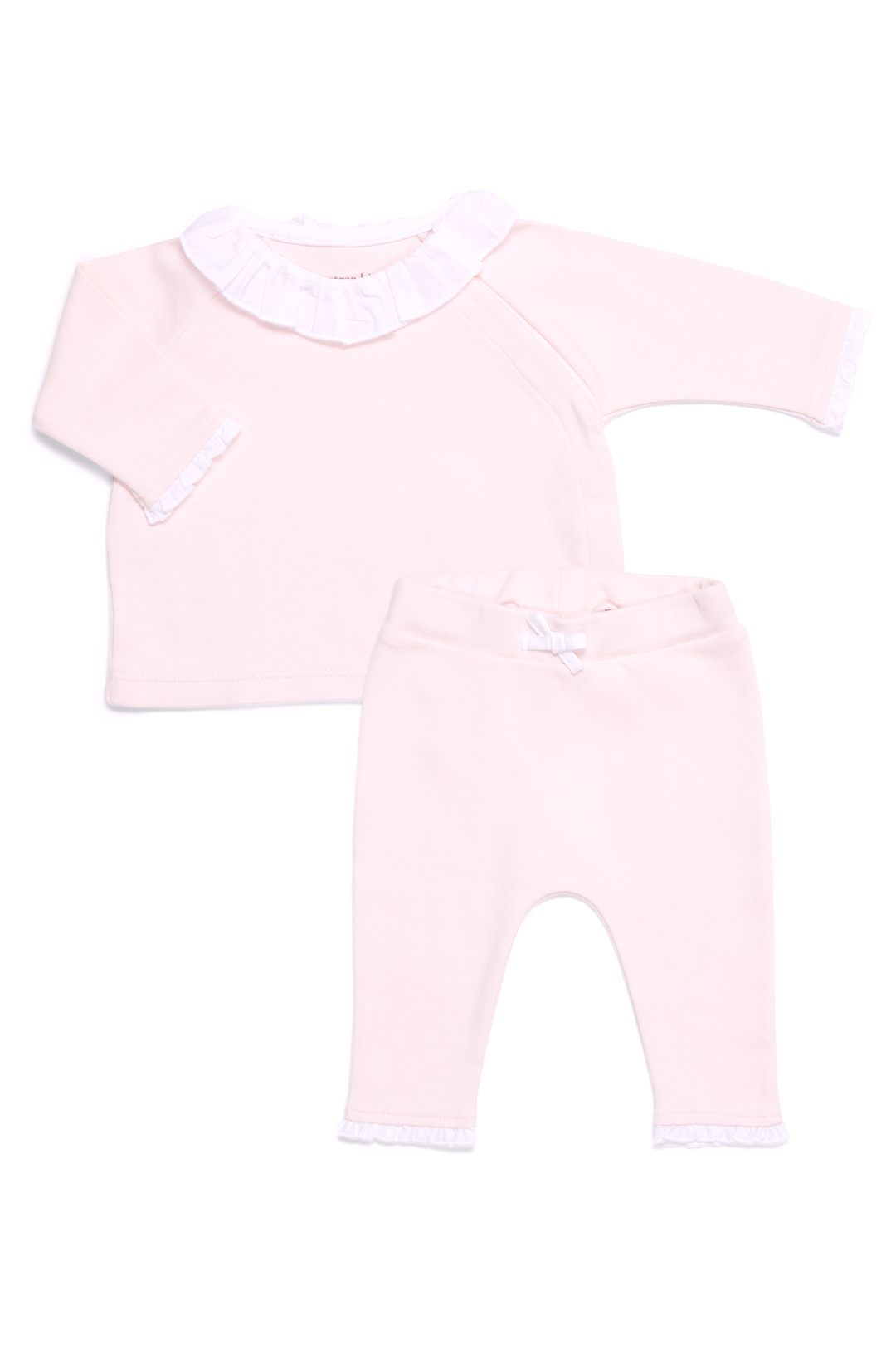 Poetree Unisex Pyjama 2-delig Zachtroze Poetree Unisex Pyjama 2-delig Zachtroze