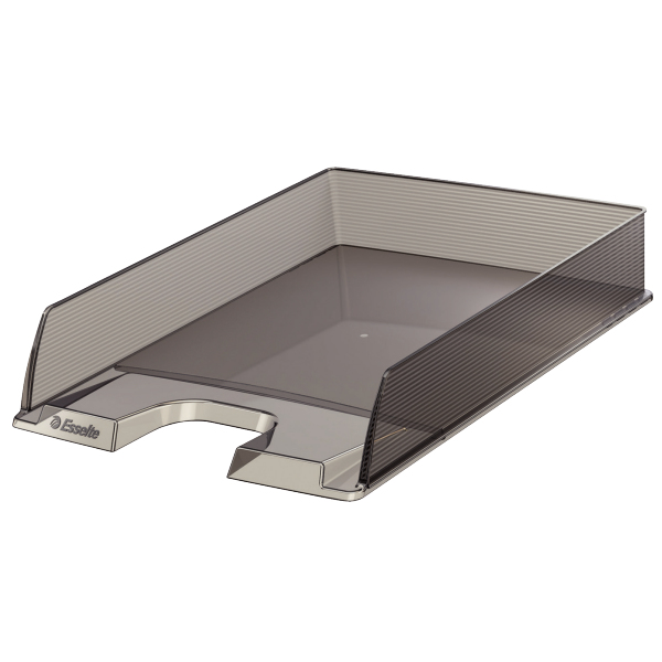 Esselte Brievenbak Europost Transparant Smoke - A4- 254x61x350 mm