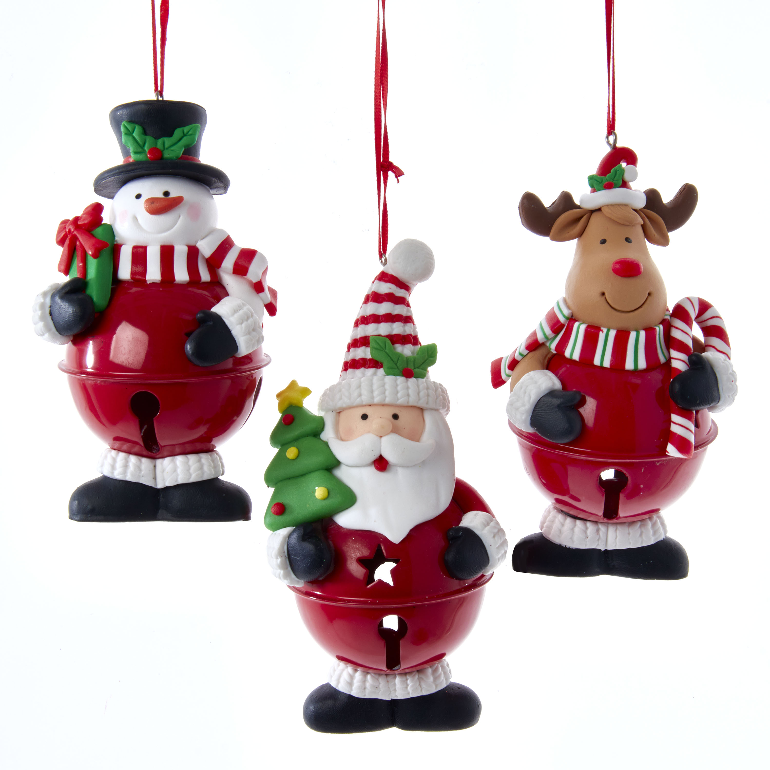 Boomhanger Kerstman/Sneeuwman/Rendier - assorti - prijs per stuk