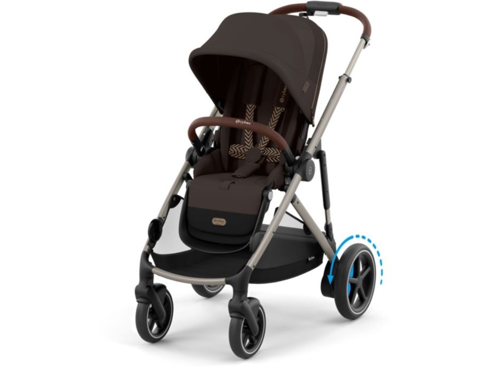 Cybex Kinderwagen E-Gazelle S Chocolate Brown