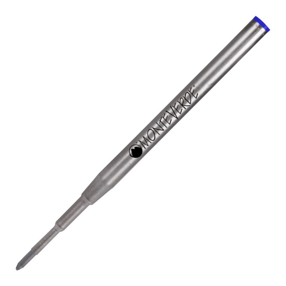 Monteverde Balpenvulling voor Montblanc M Blauw 2 stuks