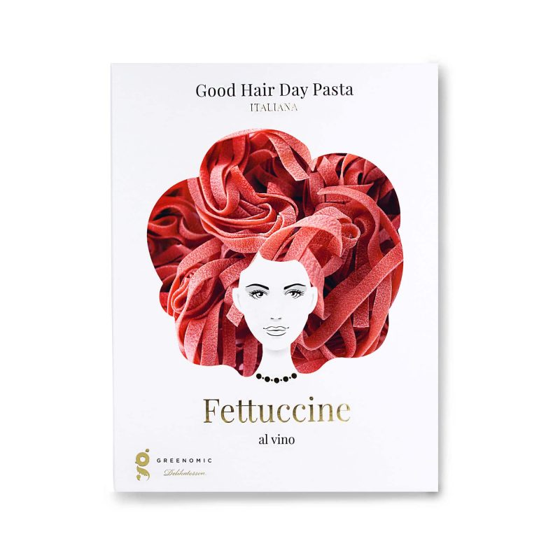 Greenomic Good Hair Day Pasta 250g Fettuccine Al Vino