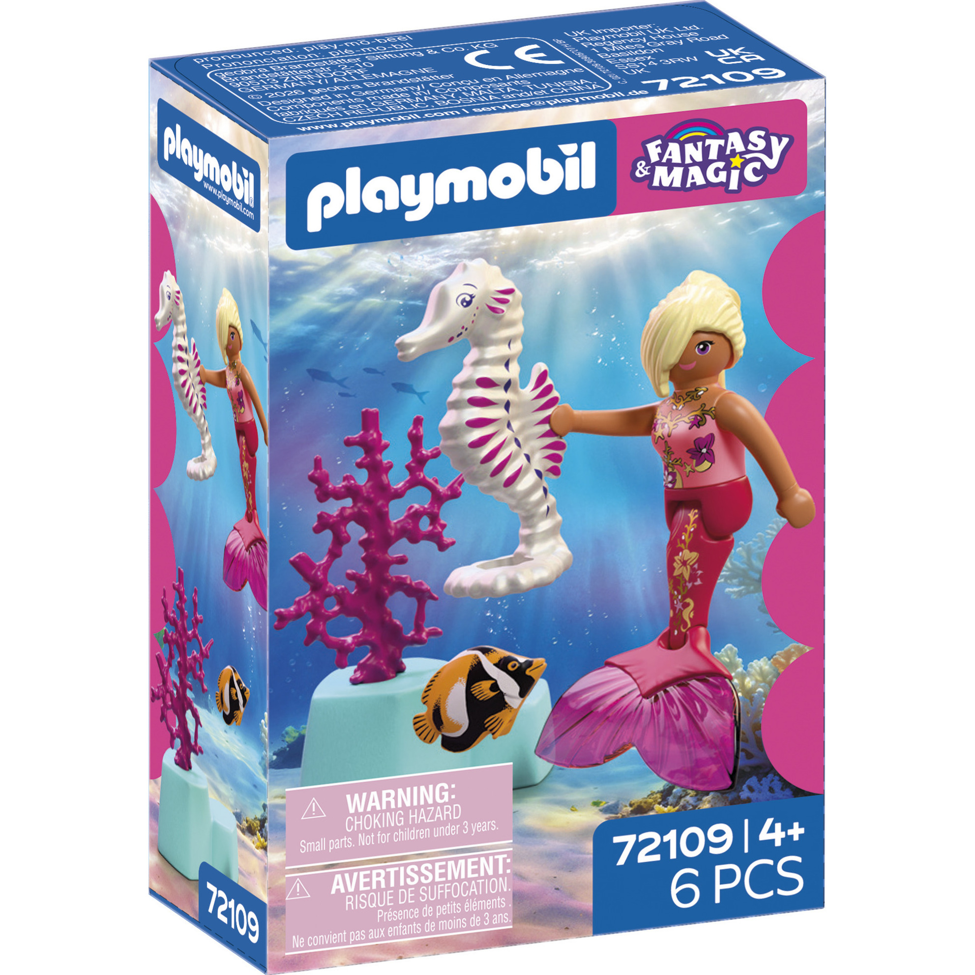 Playmobil 72109 Princess Magic Zeemeermin met zeepaardje