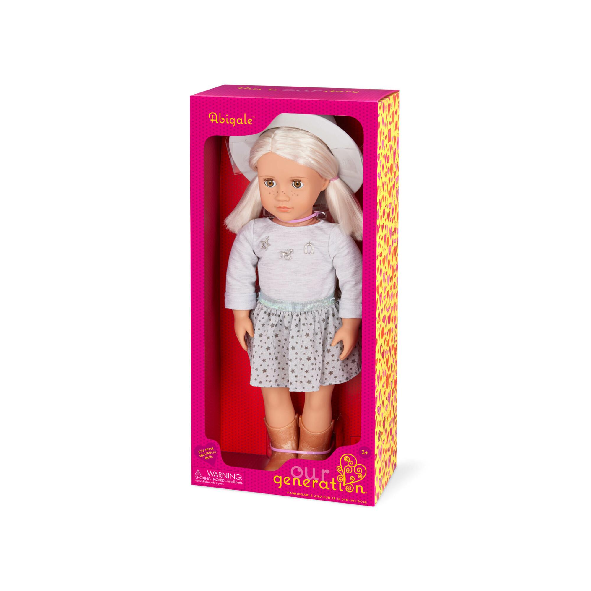 Our Generation Abigale Pop 46 cm met hoed
