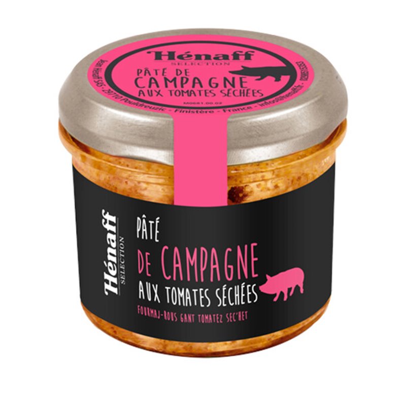 Hénaff Paté met Gedroogde Tomaten 90g