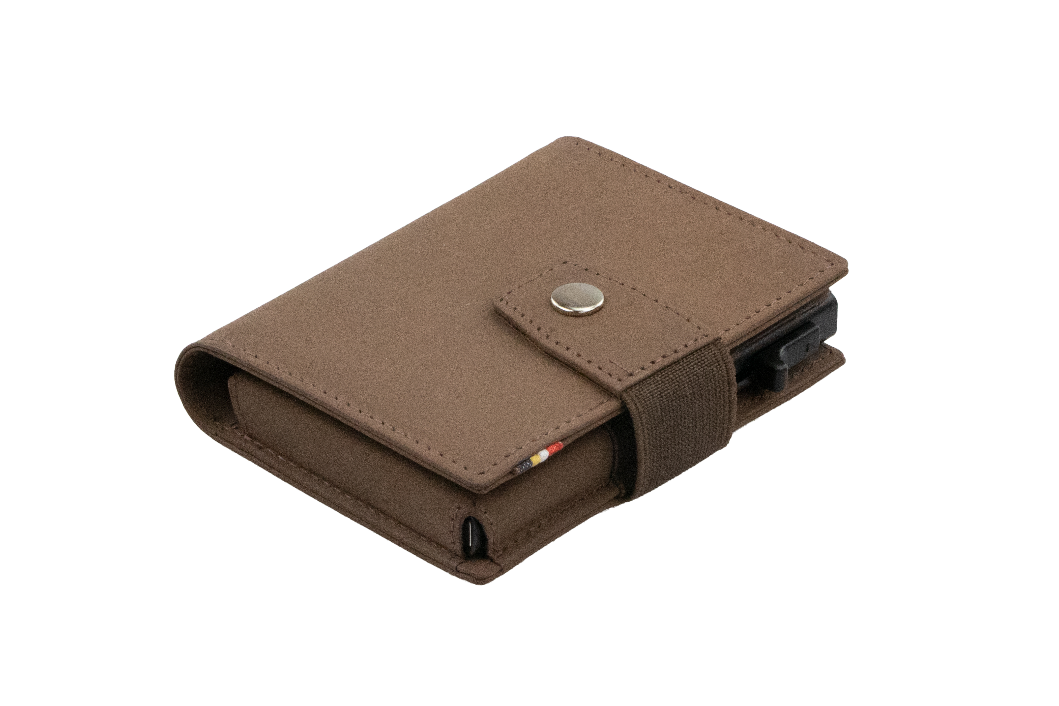 Garzini Metal Portefeuille Vintage Java Bruin
