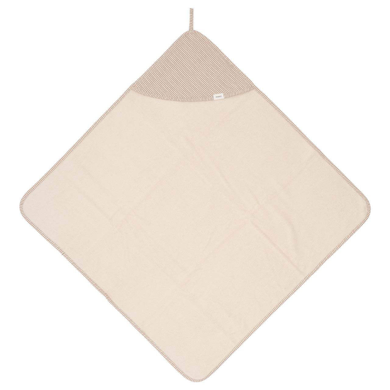 Koeka Badcape Whisper Waves Burgundy 100x100 cm