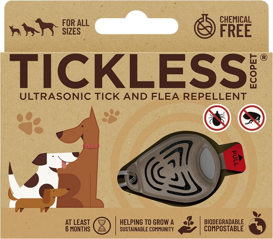 Protect One Tickless EcoPet Bruin tegen Teken en Vlooien