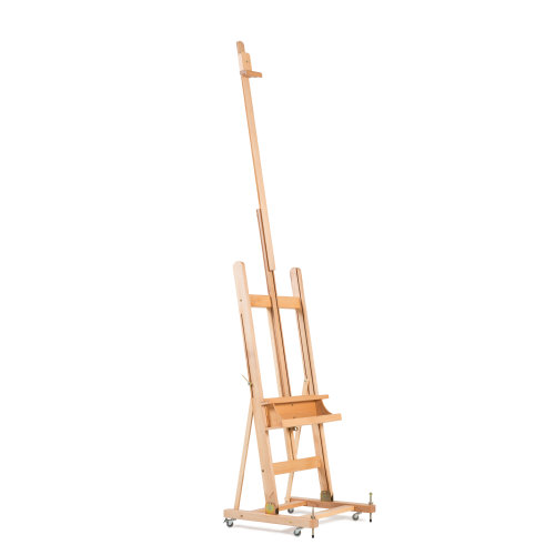 MUSEO Schildersezel Valencia H-Frame 65x65.5x207 cm - Beukenhout