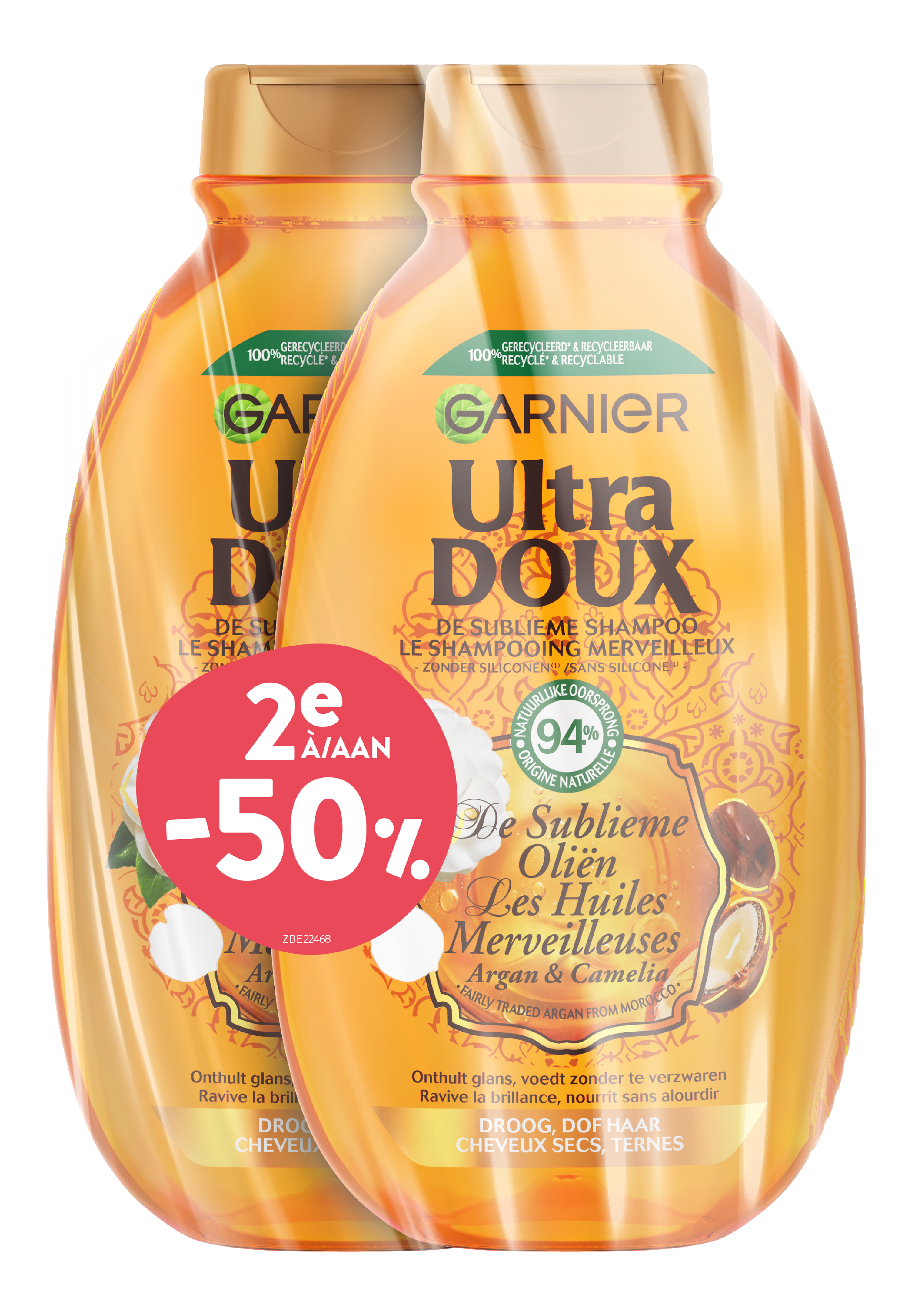 Garnier Ultra Doux Shampoo De Sublieme Olien Argan & Camelia 300 ml