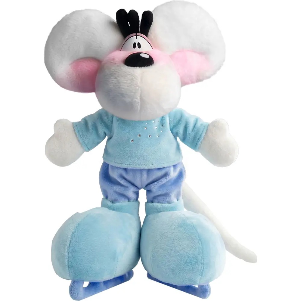 Diddl Pluche Knuffel Ice Skating 20 cm