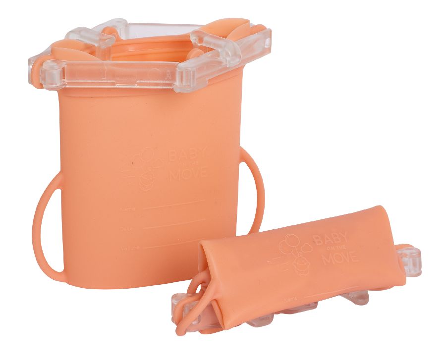 Baby On The Move Bewaarzakje Yummy Bag  Bloom - 2 stuks