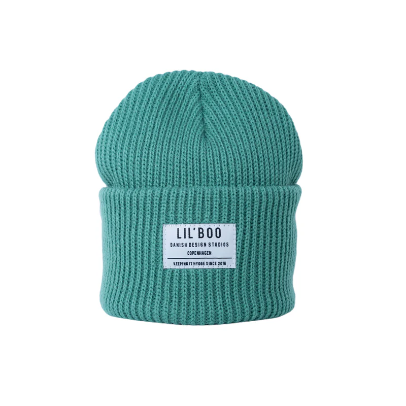 Lil'Boo Beanie Hygge Ocean Green 4-14 jaar